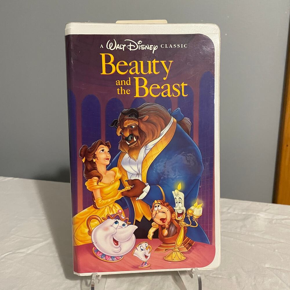 Walt Disney Black Diamond Beauty and the Beast VHS tape 1325
